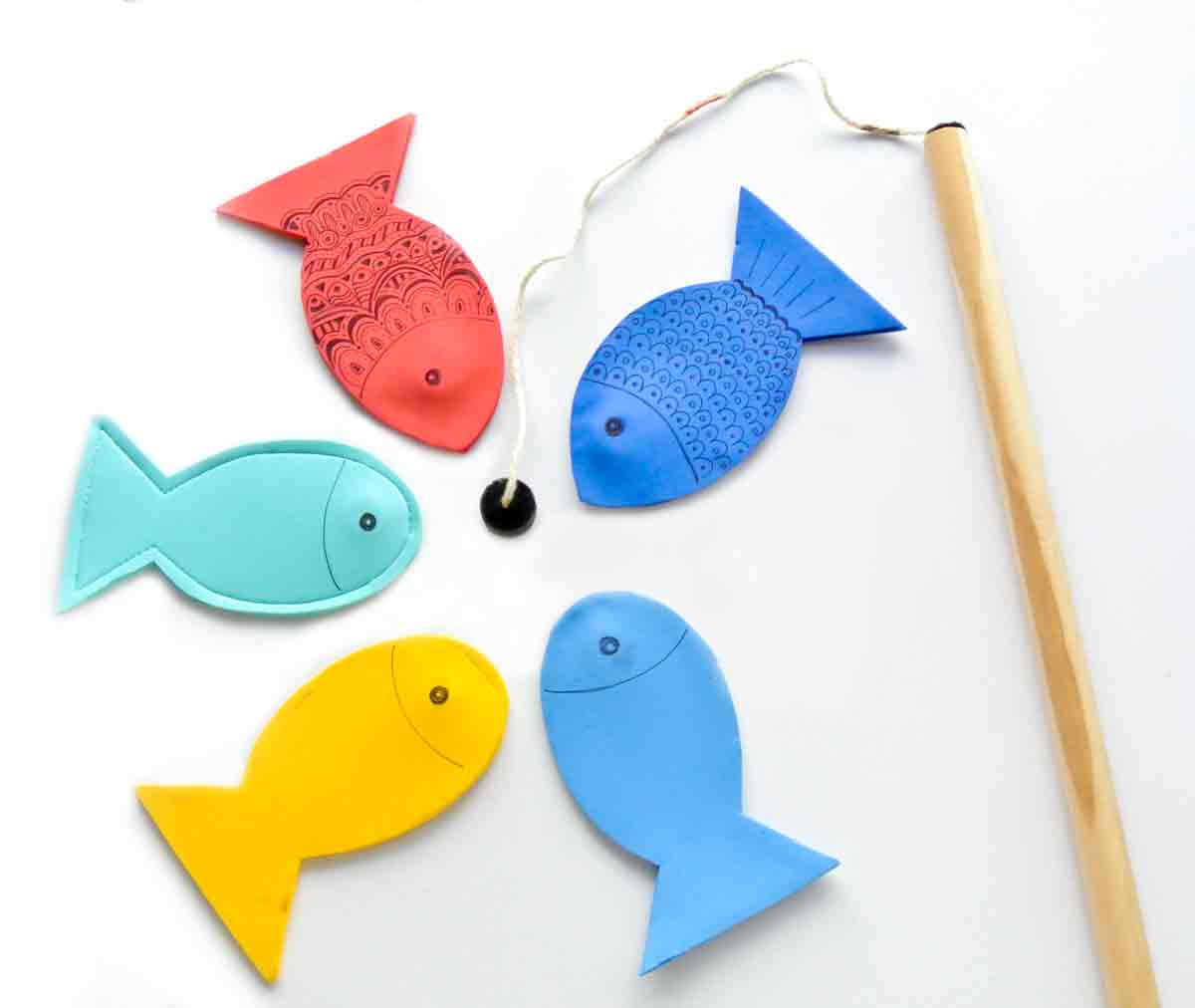 A DIY Fishing Game For Kids (Make Your Own Fish Rod For, 42% OFF