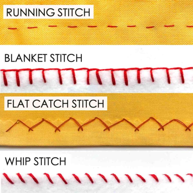 How to Do a Whip Stitch For Beginners (Step-by-Step) - MindyMakes