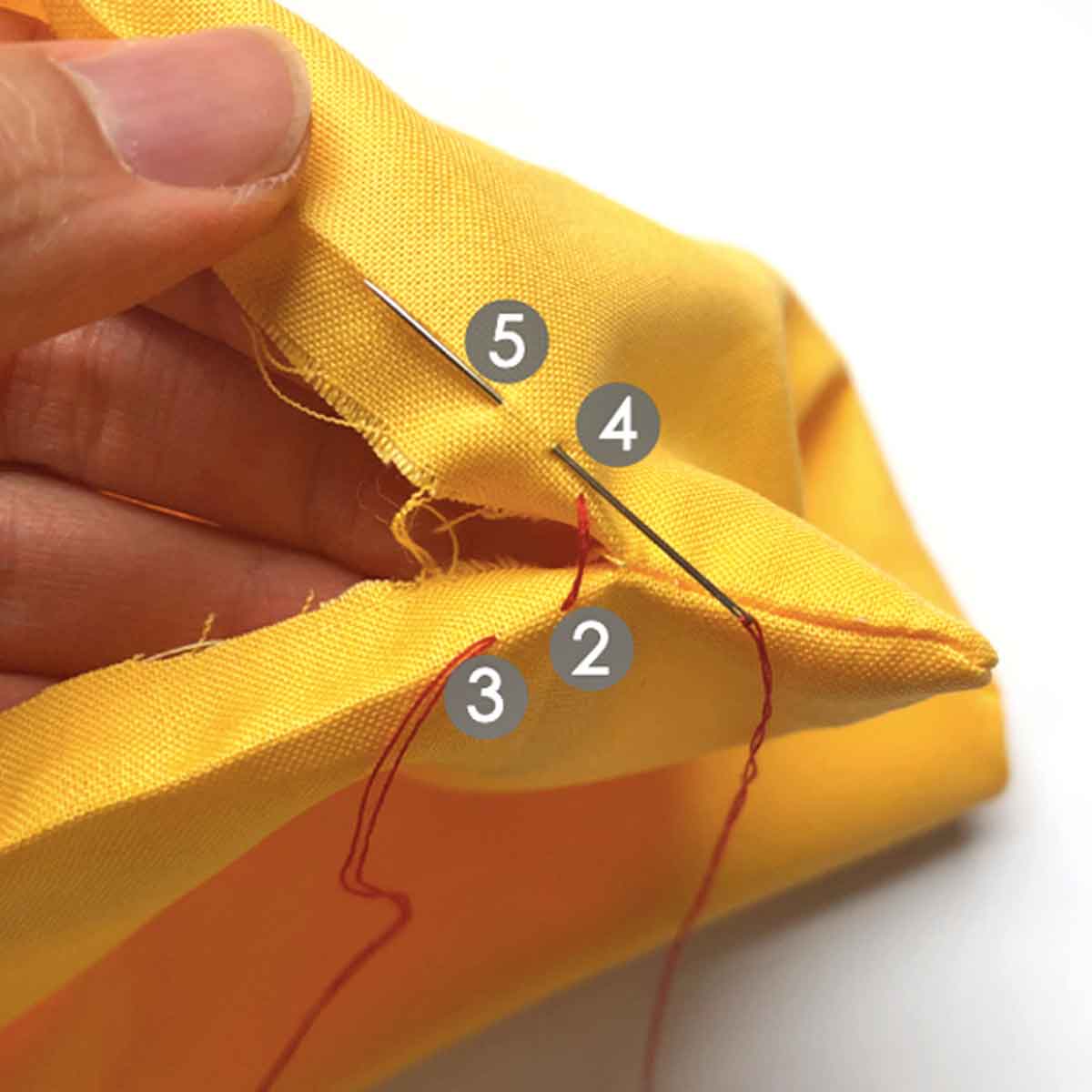 How to sew the PERFECT Ladder Stitch Invisible Stitch Hidden Stitch