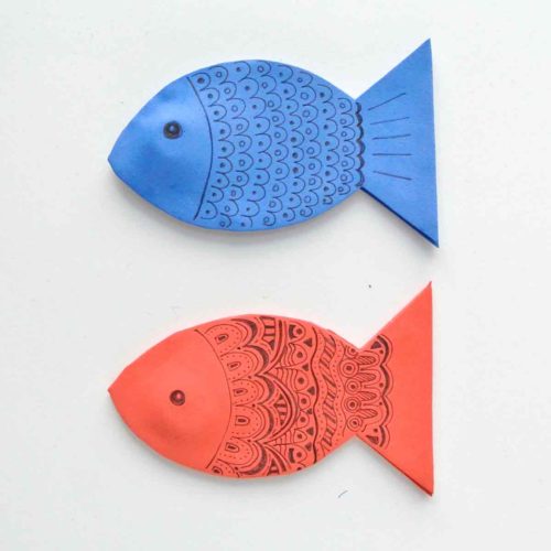 How to Make Your Own Magnetic Fishing Game for Kids | DIY Fishing Pole ...
