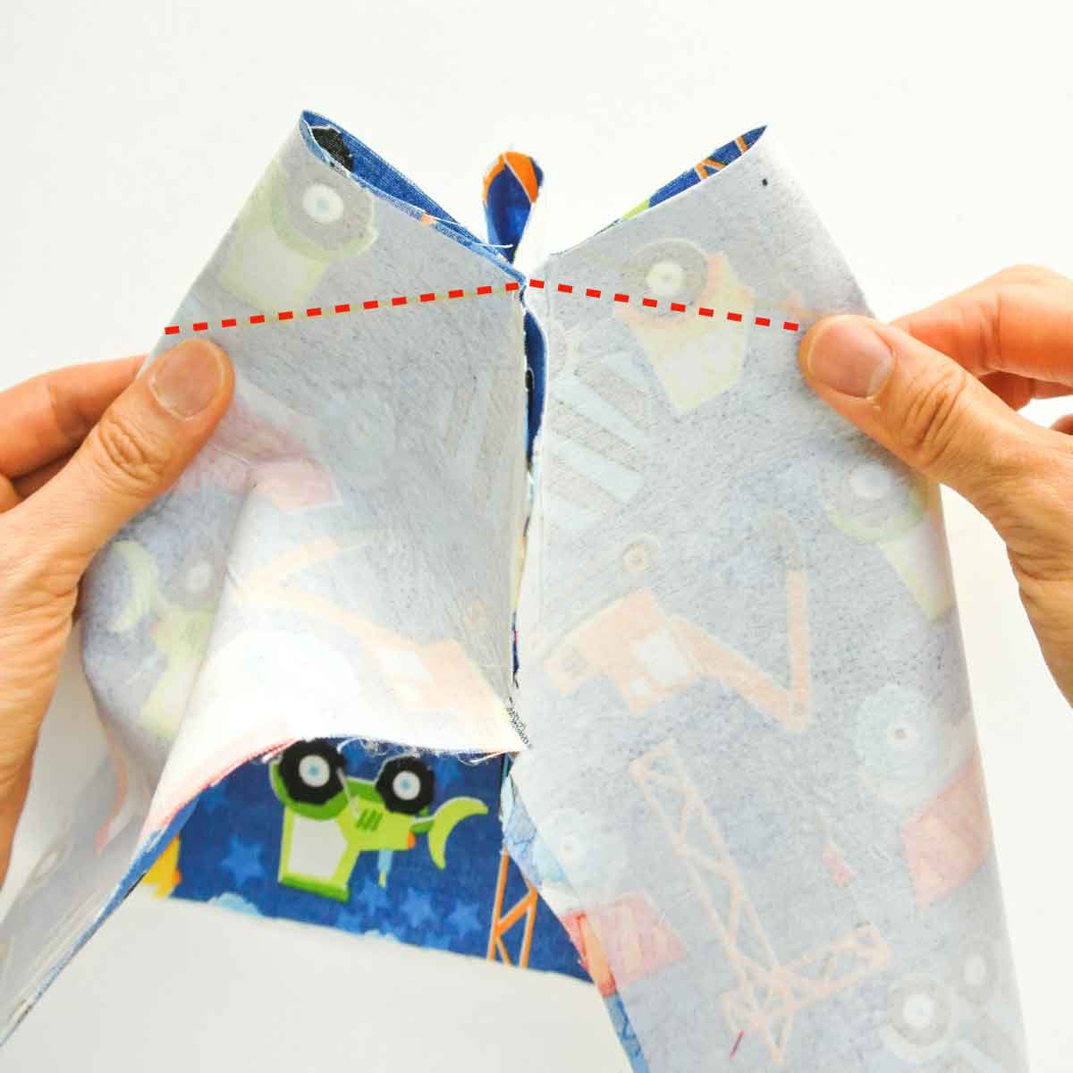 Easy Fabric Basket Pattern for Beginners (Free in 3 Sizes) - MindyMakes