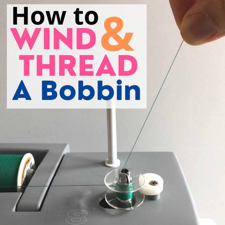 How to Thread & Wind a Bobbin for Beginners