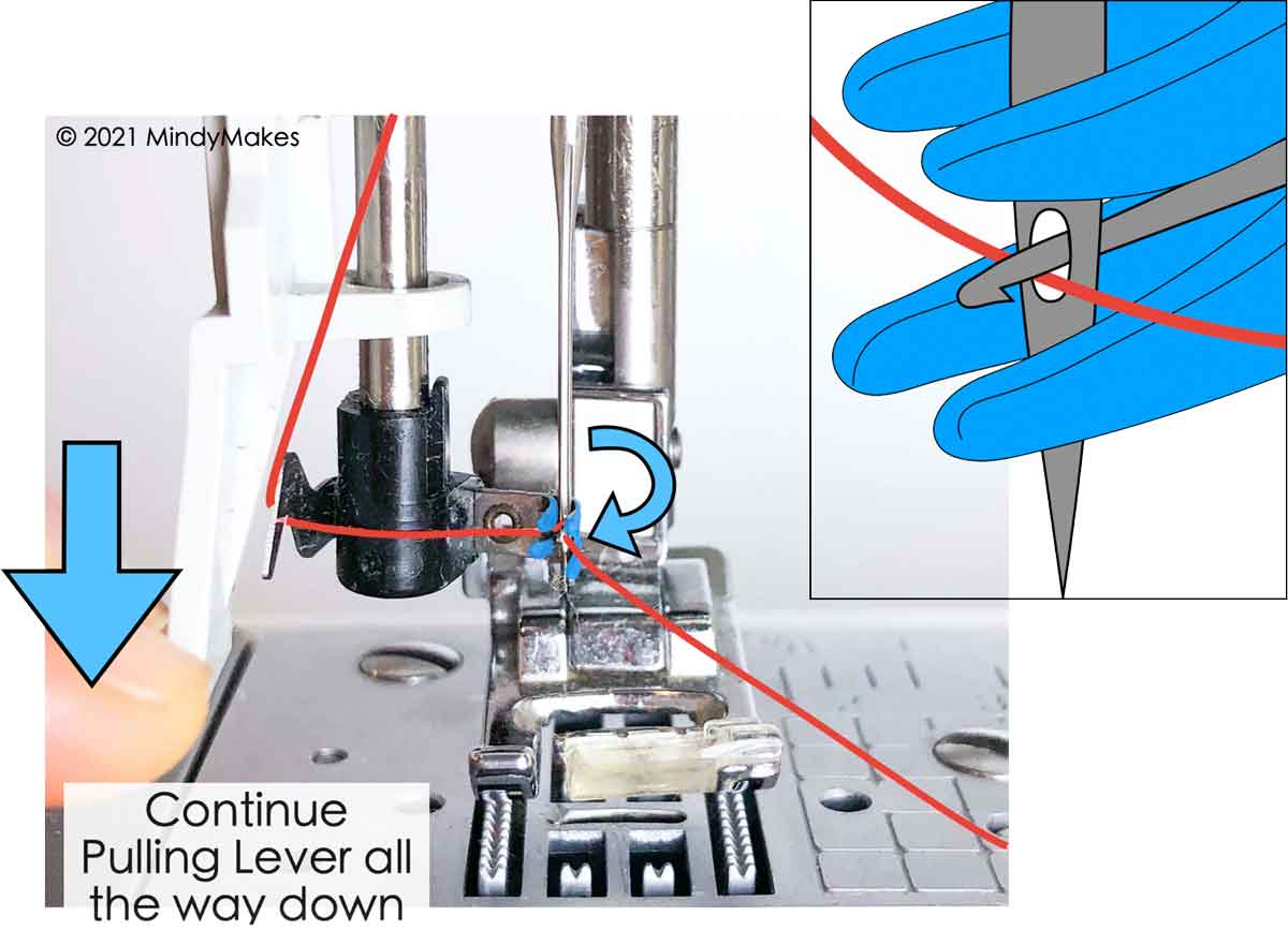 How to Thread a Brother Sewing Machine For Beginners (Detailed Pictures