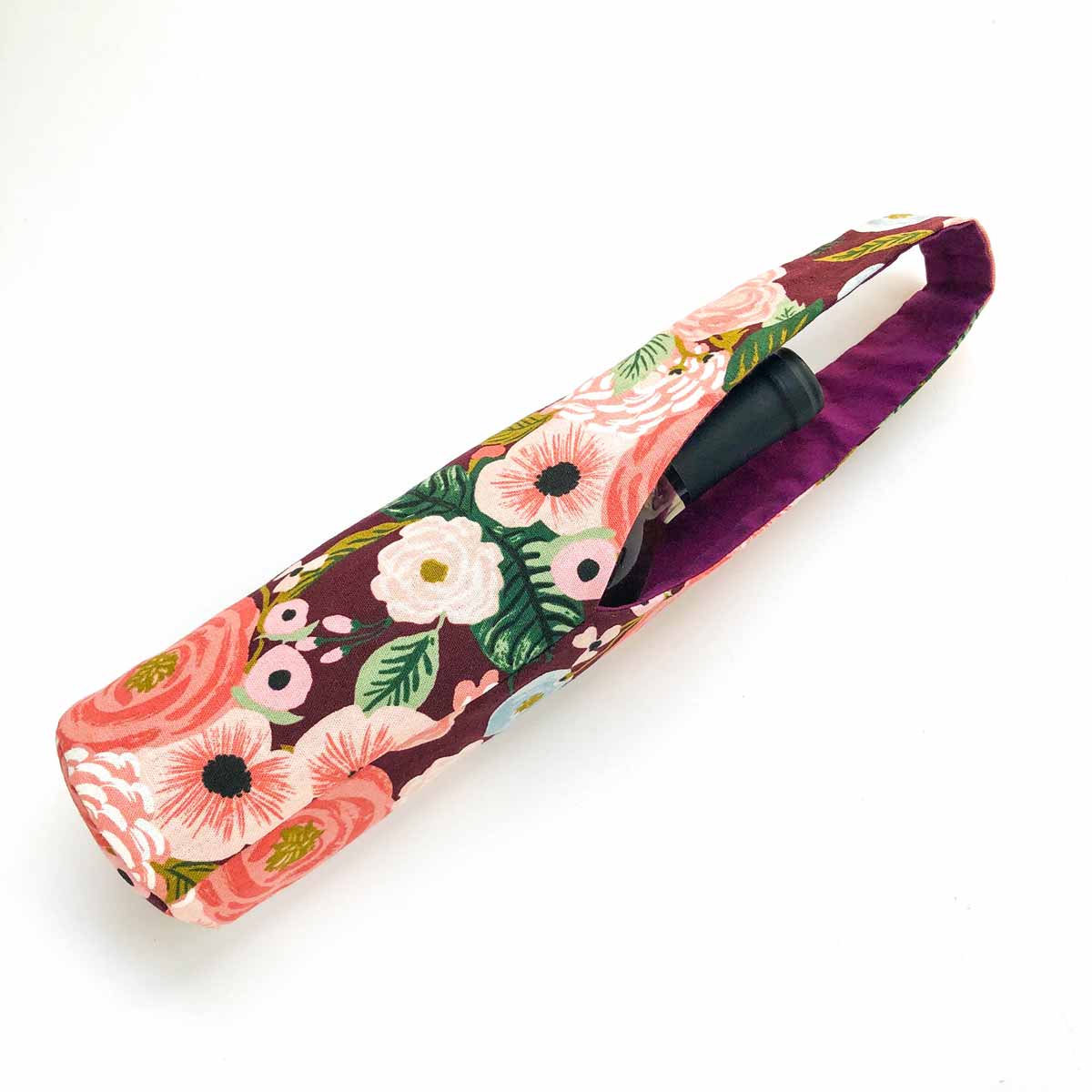 How to Make a Round-Bottom Wine Bag (Free PDF Pattern) - MindyMakes