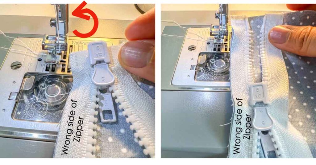 Duffle bag pattern. How to sew zipper into top load duffle bag.