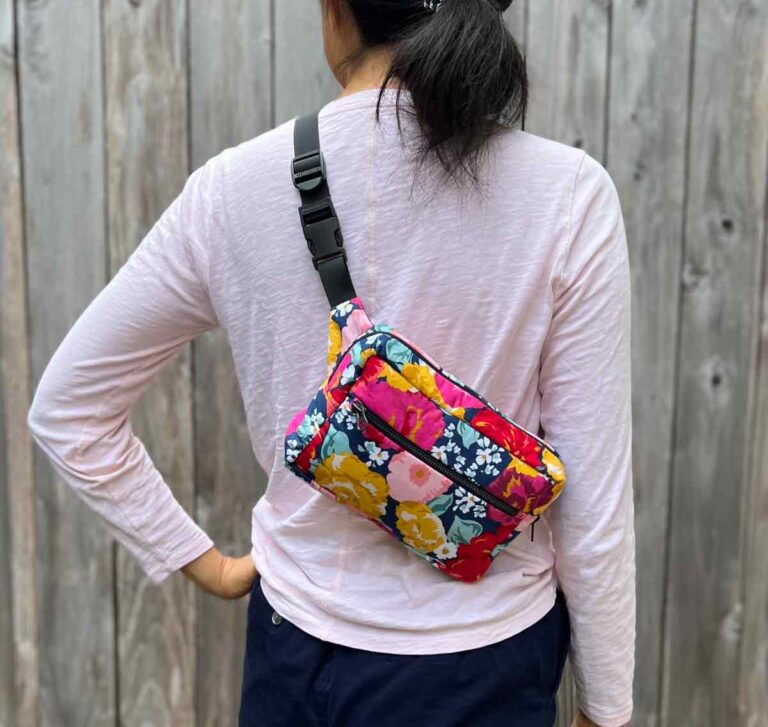 How to Make a Simple Fanny Pack (Free Sewing Pattern) MindyMakes