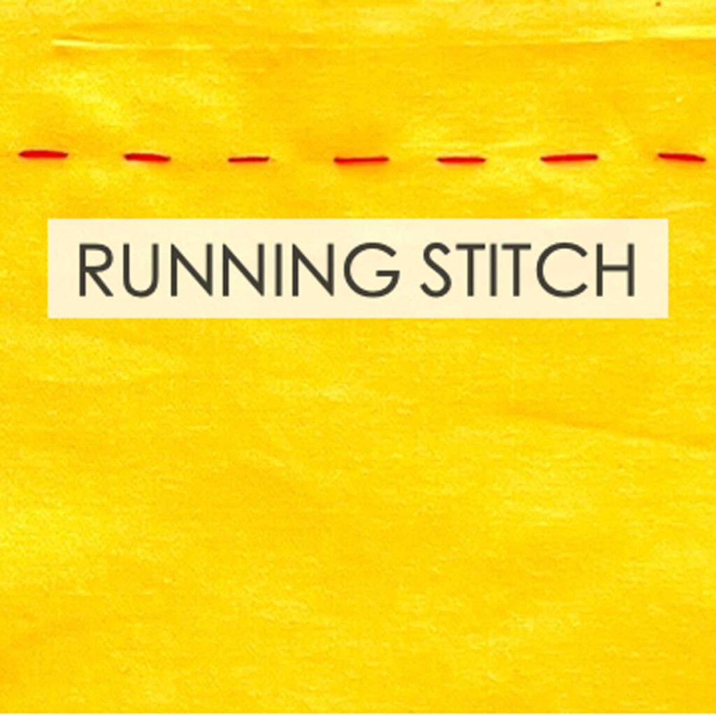 Running stitch