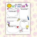 All About My Mom Printable (Free Worksheet) - MindyMakes