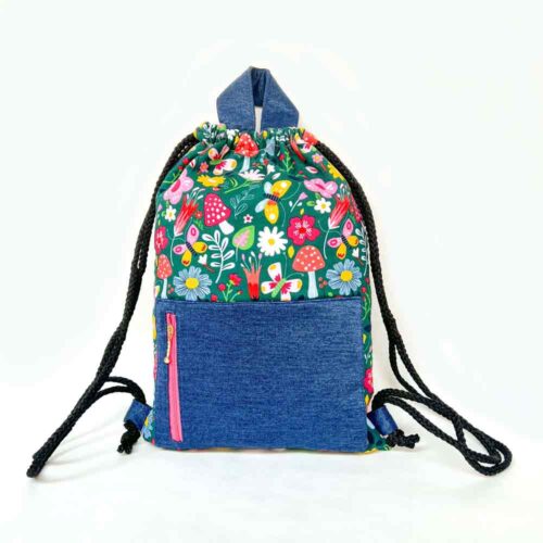 Drawstring Backpack Mimi - MindyMakes
