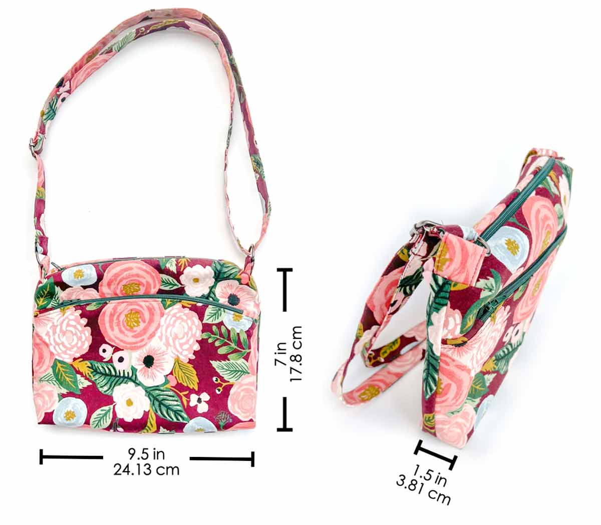 How to Sew a Crossbody Bag (Free Pattern) MindyMakes