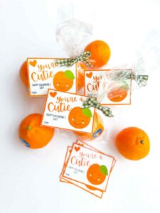 "You're a Cutie" Happy Valentine Free Printable Tag - MindyMakes