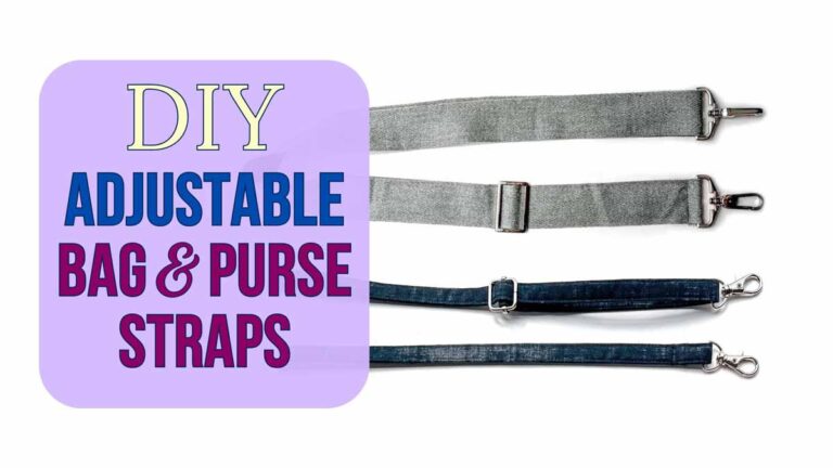 How to Make DIY Adjustable Bag Straps Featured Image