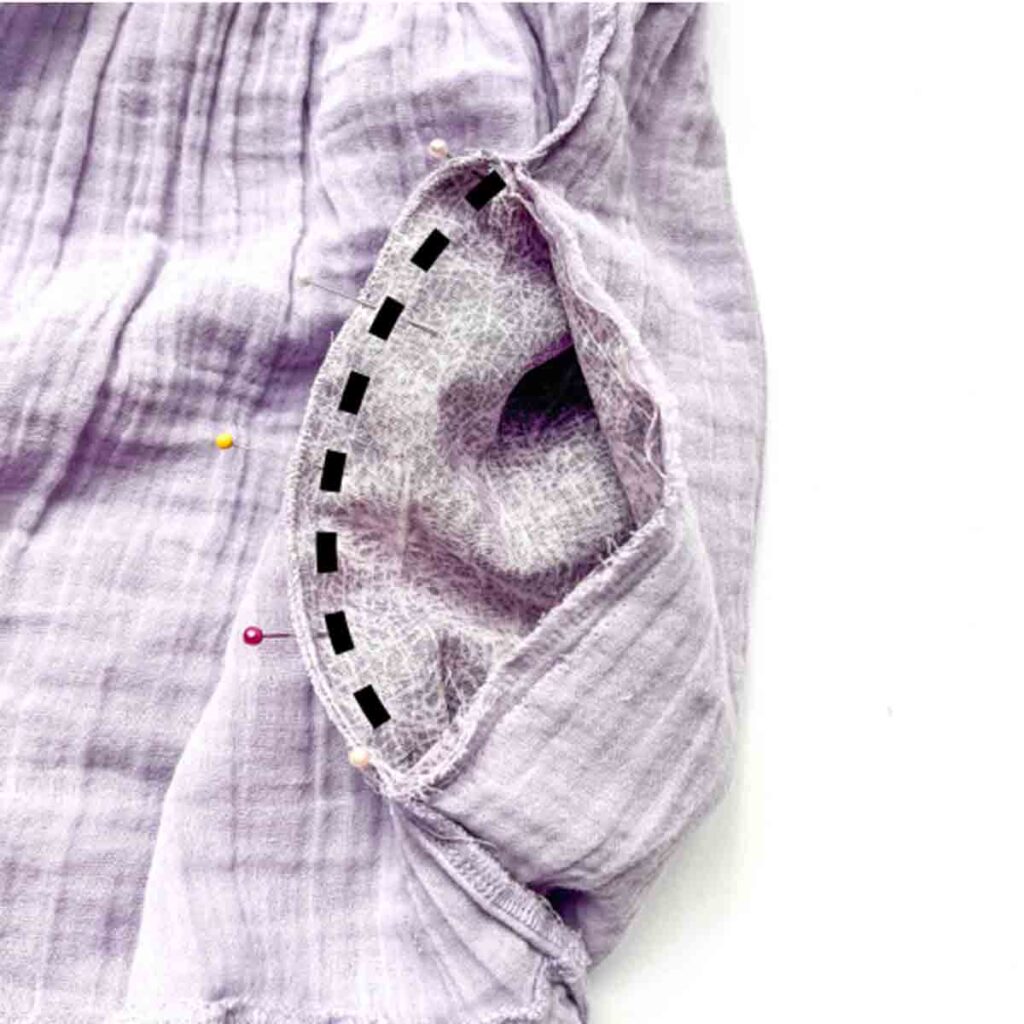 How to sew in a pocket