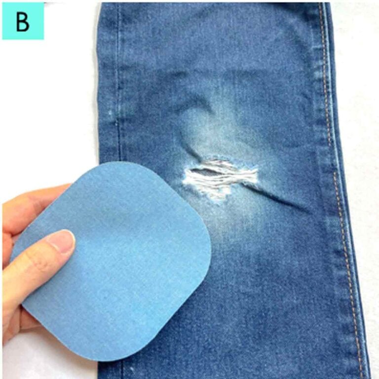 How to Repair a Hole in Jeans (3 Ways) - MindyMakes